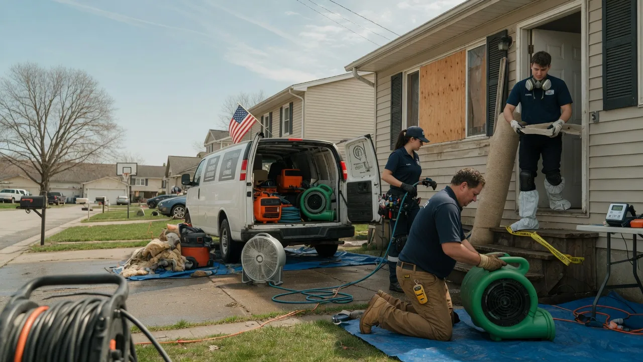 Water Damage Restoration in Laverne, OK near me